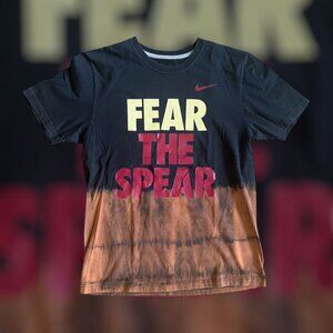 2010's Large Florida State University Nike Fear The Spear 50/50 reverse dye FSU